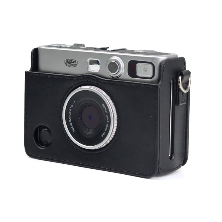 복고풍 전신 카메라 PU 가죽 케이스 가방 스트랩 포함 FUJIFILM instax mini Evo용, FUJIFILM instax mini Evo 복고풍용