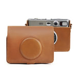 복고풍 전신 카메라 PU 가죽 케이스 가방 스트랩 포함 FUJIFILM instax mini Evo용, FUJIFILM instax mini Evo 복고풍용