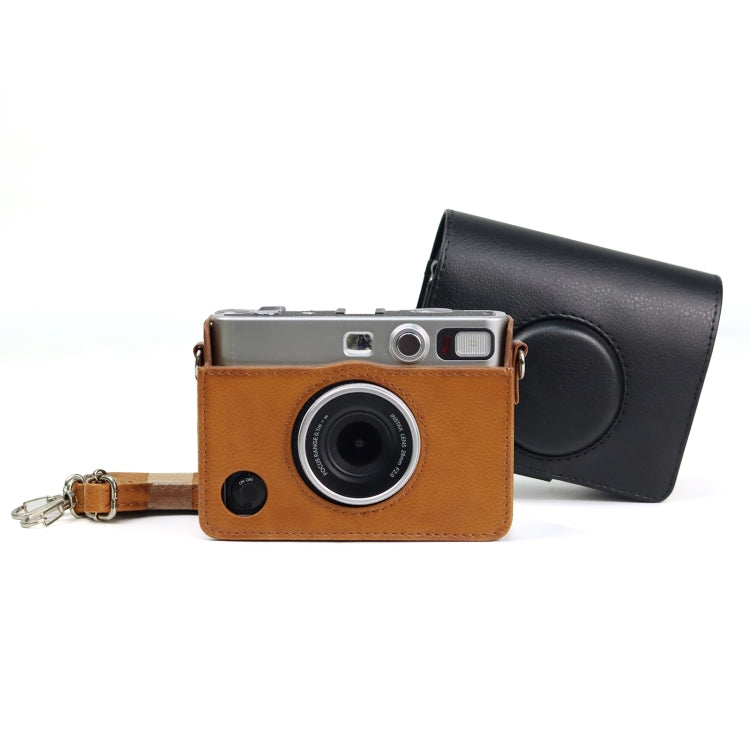 복고풍 전신 카메라 PU 가죽 케이스 가방 스트랩 포함 FUJIFILM instax mini Evo용, FUJIFILM instax mini Evo 복고풍용