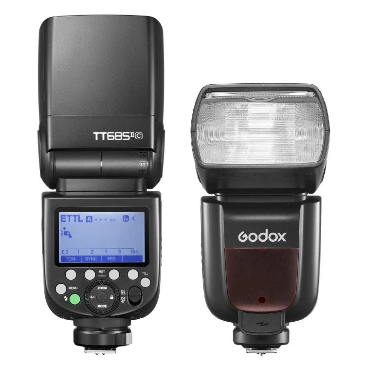 Godox TT685II-C 2.4GHz 무선 TTL HSS 1/8000초 플래시 스피드라이트 Canon용, Canon용 TT685II-C