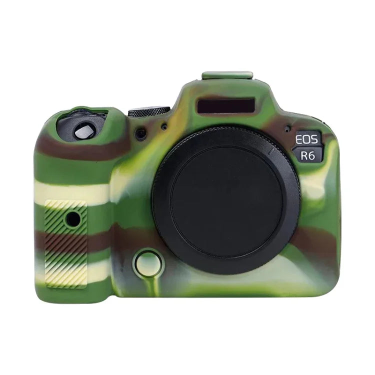 캐논 EOS R6용 리치 텍스처 소프트 실리콘 케이스, For Canon EOS R6