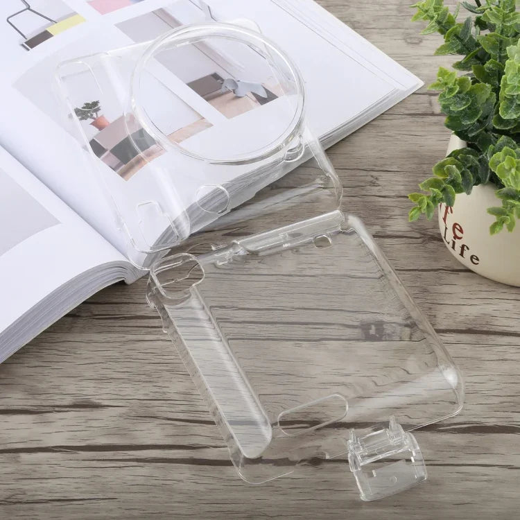 Protective Crystal Shell Case with Strap for FUJIFILM instax SQUARE SQ6, For FUJIFILM instax SQ6