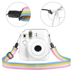 FUJIFILM instax mini 9 / mini 8+ / mini 8용 스트랩 포함 보호 크리스탈 쉘 케이스, FUJIFILM instax mini 9용