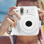 FUJIFILM instax mini 9 / mini 8+ / mini 8용 스트랩 포함 보호 크리스탈 쉘 케이스, FUJIFILM instax mini 9용