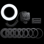 Godox Ring72 매크로 링 48 LED 플래시 라이트 8가지 크기 어댑터 링 포함, Ring72