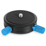 BEXIN QR-02 360도 회전 퀵 릴리스 헤드 카메라 삼각대 베이스 플레이트, QR-02 360