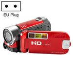 16배 디지털 줌 HD 1600만 화소 가정용 여행 DV 카메라, EU 플러그, EU 플러그