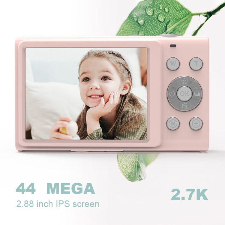 DC402 2.4인치 4400만 화소 16배 줌 1080P 풀 HD 디지털 카메라 어린이 카드 카메라, EU 플러그, EU 플러그