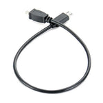 5개입 30cm 마이크로 USB to 미니 8핀 USB OTG 휴대폰 데이터 케이블 니콘용, 마이크로 to 미니 8핀 니콘용