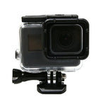 GoPro HERO6 /5 터치 스크린 45m 방수 하우징 보호 케이스 버클 기본 마운트 및 나사 포함, 렌즈 분리 불필요, 45m 방수