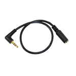 5개 세트 13cm 엘보 3.5mm 오디오 수-암 PC 카메라 마이크 어댑터 케이블, 엘보 3.5mm