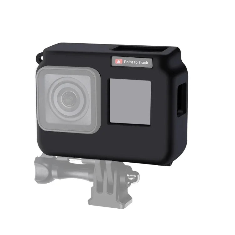 Insta360 One R 4K용 프레임 충격 방지 실리콘 보호 케이스 렌즈 캡 커버 포함, 4K 케이스 + 렌즈 캡
