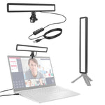 LUXCeO WS66 USB LED 라이브 비디오 라이트 2500K-9000K 바이컬러 노트북 회의 보조 조명, WS66