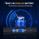 LUXCeO P100 RGB 사진 비디오 라이트 스틱 핸드헬드 보조 조명 리모컨 및 그리드 소프트박스 포함, P100+그리드 소프트박스
