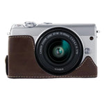 1/4인치 나사 PU 가죽 카메라 하프 케이스 베이스 Canon EOS M100용, Canon EOS M100용