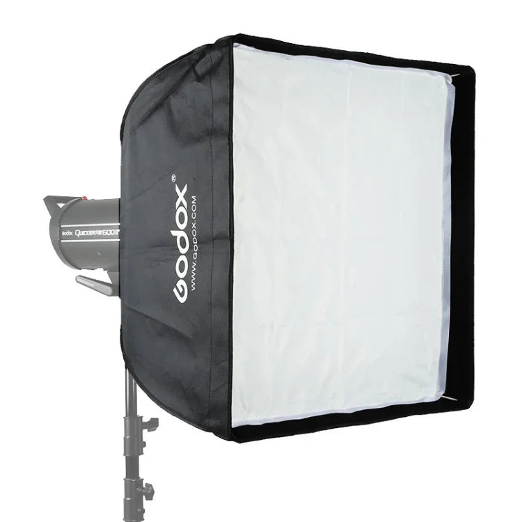 Godox 60 x 60cm 직사각형 소프트박스 사진 스튜디오 Bowens 마운트 디퓨저 스피드라이트용