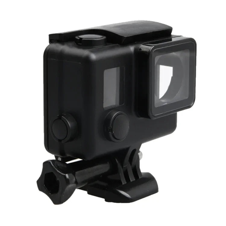 GoPro HERO4 ABS 스켈레톤 하우징 보호 케이스 커버 버클 기본 마운트 & 리드 스크류, HERO4용