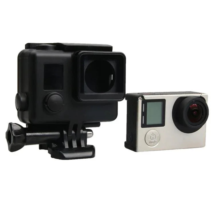 GoPro HERO4 ABS 스켈레톤 하우징 보호 케이스 커버 버클 기본 마운트 & 리드 스크류, HERO4용