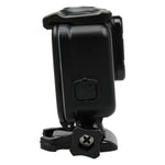 GoPro HERO6 / 5 터치 스크린 백 커버 + 45m 방수 하우징 보호 케이스 2-in-1 (장착 시 렌즈 분해 필요) 버클 기본 마운트 & 리드 스크류 포함, 렌즈 분해 필요