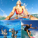 GoPro HERO6 / 5 터치 스크린 백 커버 + 45m 방수 하우징 보호 케이스 2-in-1 (장착 시 렌즈 분해 필요) 버클 기본 마운트 & 리드 스크류 포함, 렌즈 분해 필요