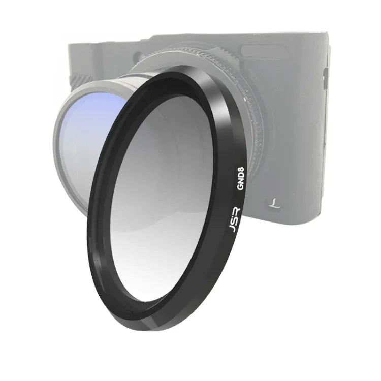 JSR 그라데이션 GND8 렌즈 필터, 파나소닉 LUMIX LX10용, GND8 필터