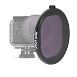 GoPro HERO8 Black용 JSR 라운드 하우징 ND64 렌즈 필터, ND64 렌즈