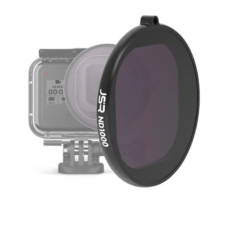 GoPro HERO8 Black용 JSR 라운드 하우징 ND1000 렌즈 필터, ND1000 렌즈