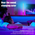 LUXCeO Mood1 85cm RGB 컬러풀 분위기 리듬 LED 스틱 핸드헬드 비디오 사진 보조 조명 삼각대 포함, 85cm 삼각대 포함