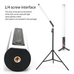 LUXCeO Mood1 50cm RGB 컬러풀 분위기 리듬 LED 스틱 핸드헬드 비디오 사진 보조 조명 삼각대 포함, 50cm 삼각대 포함