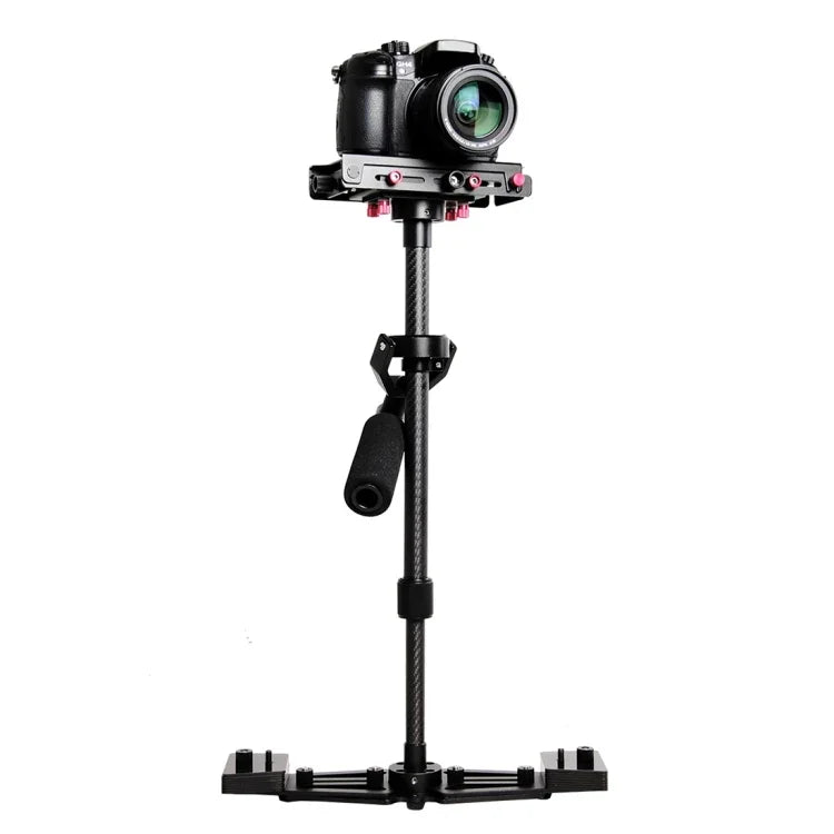 YELANGU YLG0107K 40-67cm 항공 알루미늄 + 카본 파이버 전문 스테디캠 핸드헬드 스테빌라이저 DSLR 카메라 DV용