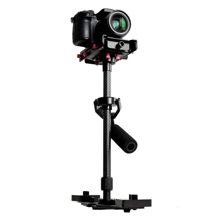 YELANGU YLG0107K 40-67cm 항공 알루미늄 + 카본 파이버 전문 스테디캠 핸드헬드 스테빌라이저 DSLR 카메라 DV용