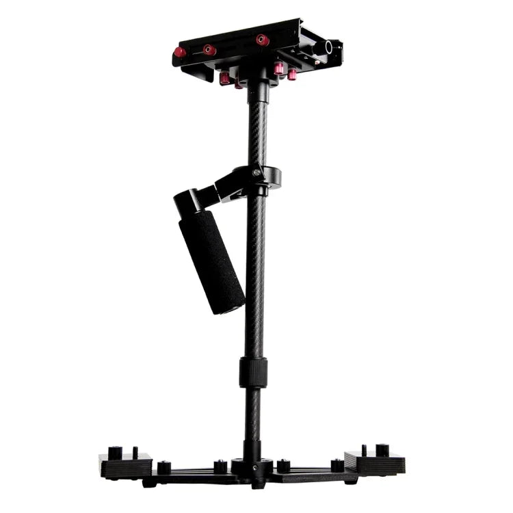 YELANGU YLG0107K 40-67cm 항공 알루미늄 + 카본 파이버 전문 스테디캠 핸드헬드 스테빌라이저 DSLR 카메라 DV용