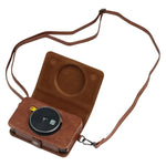Kodak Mini Shot2 Retro / C210R instax 전신 카메라 PU 가죽 케이스 가방 스트랩 포함, Kodak Mini Shot2 Retro / C210R용