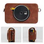 Kodak Mini Shot2 Retro / C210R instax 전신 카메라 PU 가죽 케이스 가방 스트랩 포함, Kodak Mini Shot2 Retro / C210R용