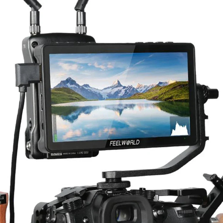 FEELWORLD F5 Pro V4 6인치 터치 스크린 DSLR 카메라 필드 모니터 3D LUT 4K HDMI 입출력 틸트 암, F5 Pro V4