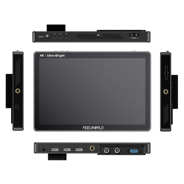 FEELWORLD LUT11S 10.1인치 초고휘도 2000니트 터치 스크린 DSLR 카메라 필드 모니터, 3G-SDI 4K HDMI 입출력 1920 x 1200 IPS 패널, LUT11S