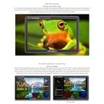 FEELWORLD LUT11S 10.1인치 초고휘도 2000니트 터치 스크린 DSLR 카메라 필드 모니터, 3G-SDI 4K HDMI 입출력 1920 x 1200 IPS 패널, LUT11S