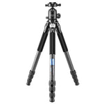 BEXIN RC294 휴대용 접이식 카본 파이버 카메라 삼각대 with K44 파노라마 볼헤드, RC294+K44