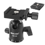 BEIXIN QB-30 360도 회전 파노라마 금속 볼 헤드 및 퀵 릴리스 플레이트, QB-30