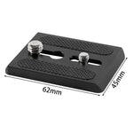 BEXIN S60PL Sachtler 짐벌용 금속 퀵 릴리즈 플레이트, S60PL