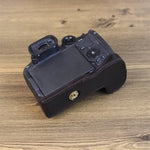 캐논 EOS R7 1/4인치 나사 PU 가죽 카메라 하프 케이스 베이스, 캐논 EOS R7용