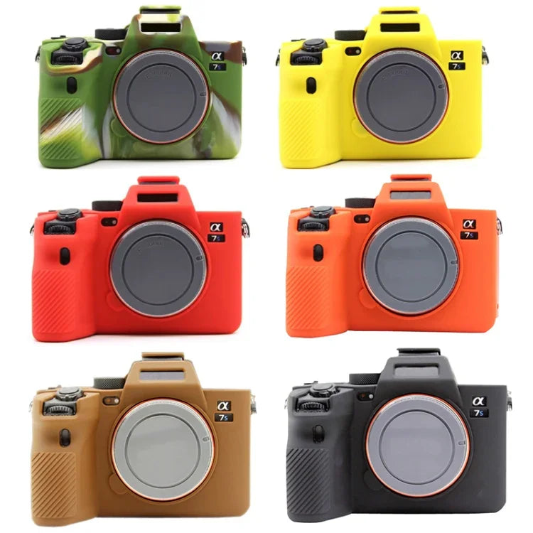 소니 A7S III / A7S3용 부드러운 실리콘 보호 케이스, 소니 A7S III / A7S3용