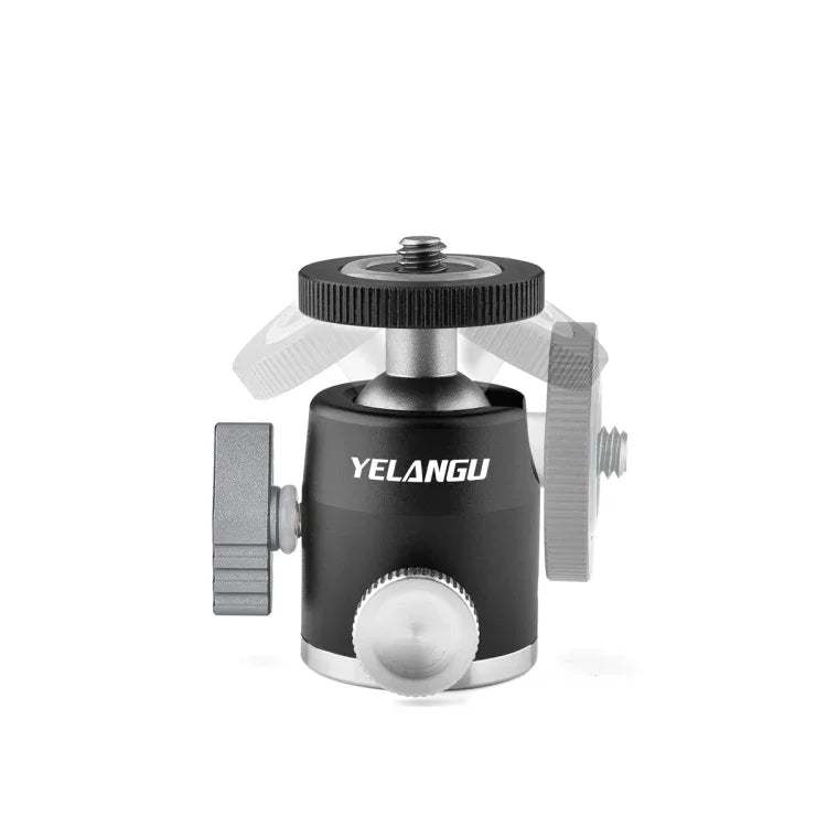 YELANGU LW-A01 파노라마 메탈 삼각대 볼 헤드 어댑터, LW-A01