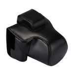 Full Body Camera PU Leather Case Bag with Strap for Canon EOS M5, For EOS M5