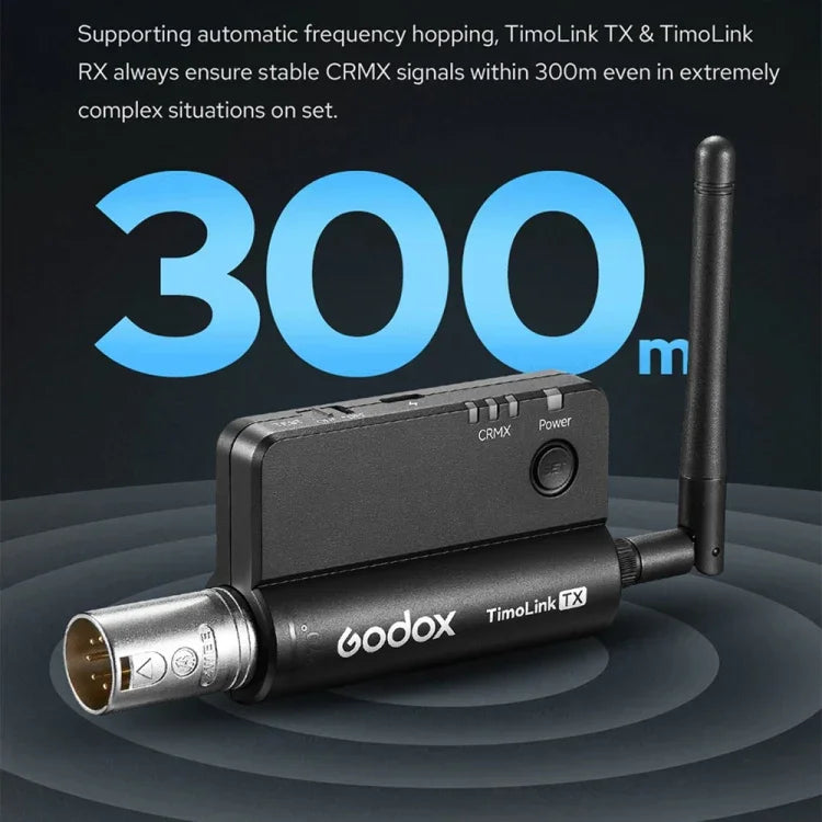 Godox TimoLink TX 무선 DMX 송신기, 송신기