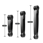 GoPro, Insta360, DJI 및 기타 액션 카메라용 3-in-1 조인트 알루미늄 확장 암 그립 익스텐더, 3-in-1