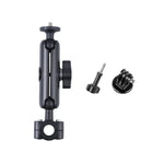 21mm 볼헤드 자동차 앞좌석 핸들바 고정 마운트 홀더 삼각대 어댑터 및 나사 포함, GoPro, Insta360, DJI 및 기타 액션 카메라용, 21mm 16.3cm