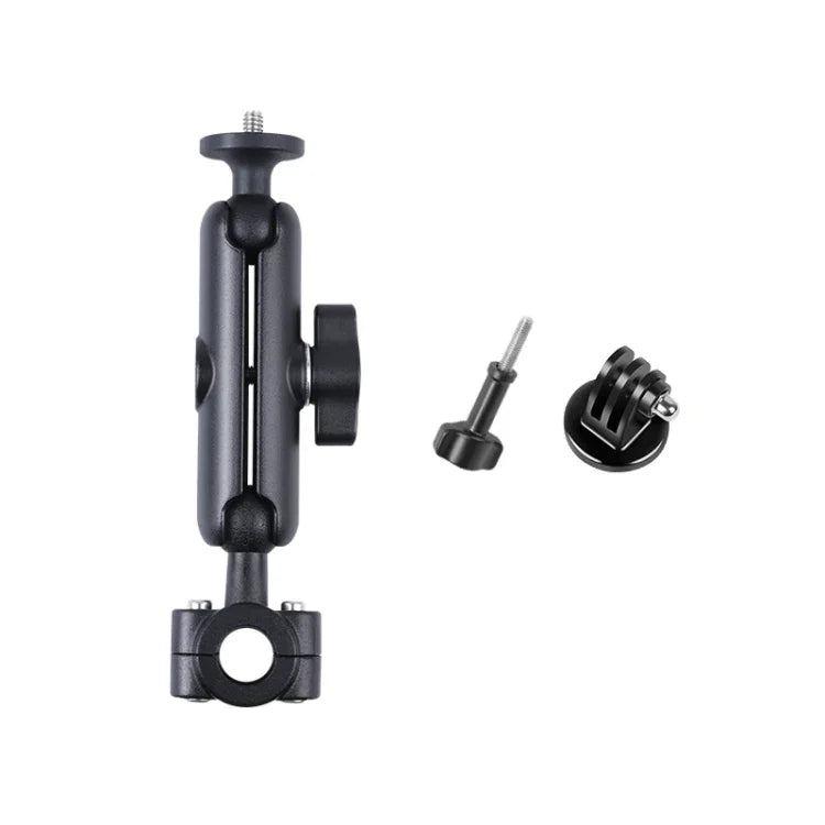 21mm 볼헤드 자동차 앞좌석 핸들바 고정 마운트 홀더 삼각대 어댑터 및 나사 포함, GoPro, Insta360, DJI 및 기타 액션 카메라용, 21mm 16.3cm