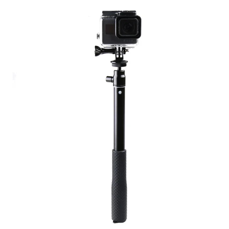 GoPro, Insta360, DJI 및 기타 액션 카메라, 휴대폰용 30-93cm 그립 접이식 삼각대 홀더 다기능 셀카봉 모노포드, 길이: 30-93cm