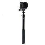 GoPro, Insta360, DJI 및 기타 액션 카메라, 휴대폰용 30-93cm 그립 접이식 삼각대 홀더 다기능 셀카봉 모노포드, 길이: 30-93cm